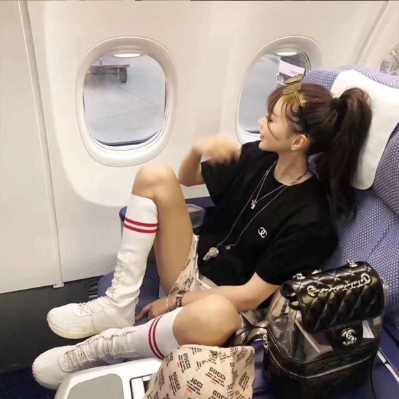 Tennis Shoe Sock Boots - Picture 3 of 7